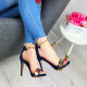 Dámské modré elegantní sandálky Goldie