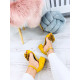 Dámské žluté sandálky Strapp