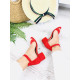 Červené dámské sandálky Rachel