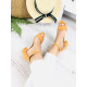 Žluto-oranžové sandálky Rachel