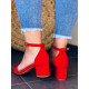 Dámské červené sandálky