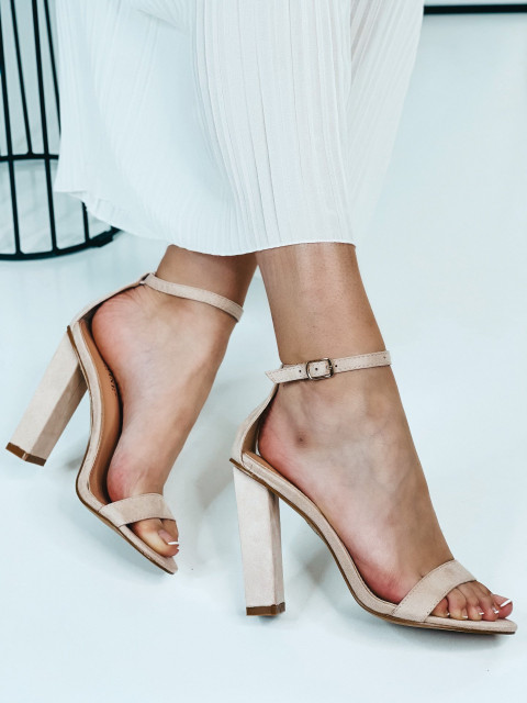 Dámské béžové sandálky Luxoma