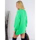 Dámské zelené svetrové rolákové šaty Astra