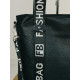 Exkluzivní dámská černá kabelka FASHION s kapsičkou