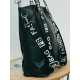 Exkluzivní dámská černá kabelka FASHION s kapsičkou