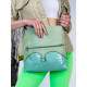 Dámská zelená kabelka s řemínkem Amala