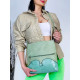 Dámská zelená kabelka s řemínkem Amala