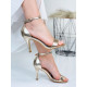 Dámské elegantní zlaté sandály