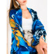 Dámský trendy šátek s potiskem AUROA - modrá