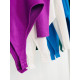Dámský body - svetr s volánovými rukávy - fialový