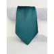 Pánská tmavě zelená saténová kravata