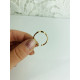 Dámský zlatý nastavitelný prsten 4
