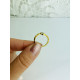 Dámský zlatý prsten 4