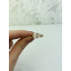 Dámský zlatý nastavitelný prsten 25