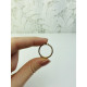 Dámský zlatý nastavitelný prsten 26