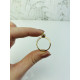 Dámský zlatý nastavitelný prsten 28