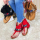 Dámské červené sandálky Mone