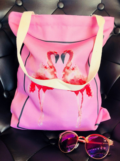 Dámská letní kabelka - taška Flamingo