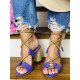 Dámské fialové sandálky Lady