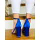 Dámské modré sandálky Tera