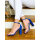 Dámské modré sandálky Tera