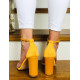 Dámské žluté sandálky Tera