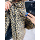 Dámská leopardí bunda