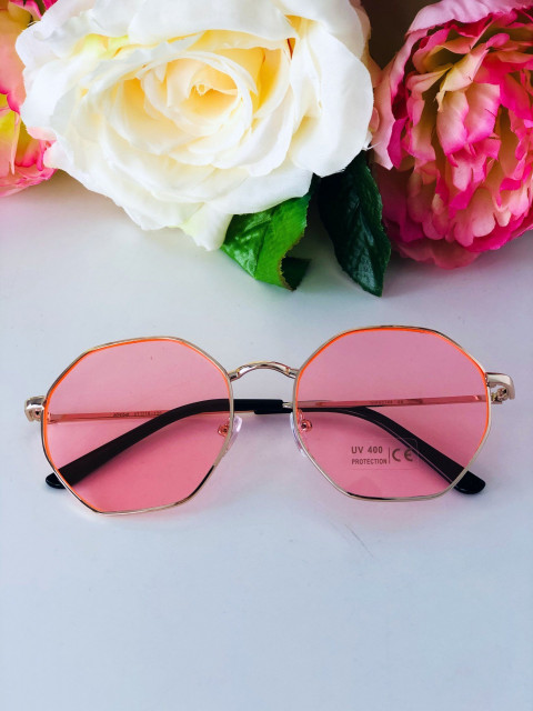Dámské růžové slnečené brýle