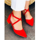 Dámské červené sandálky Jackie