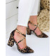 Elegantní sandálky s leopardím vzorem