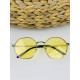 Dámské žluté slnečené brýle