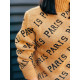 Dámský hnědý svetr PARIS