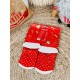 Vánoční termo červené ponožky