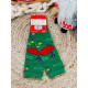 Vánoční zelené ponožky