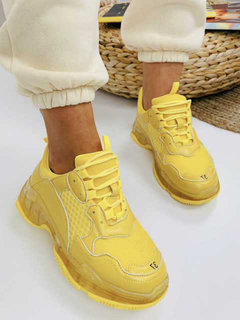 Žluté dámské tenisky