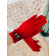 Dámské červené rukavice Meiroa