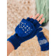 Dámské modré rukavice Wenma