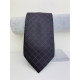 Pánská fialovo-černá kravata