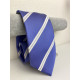 Pánská bílo-fialová kravata 2