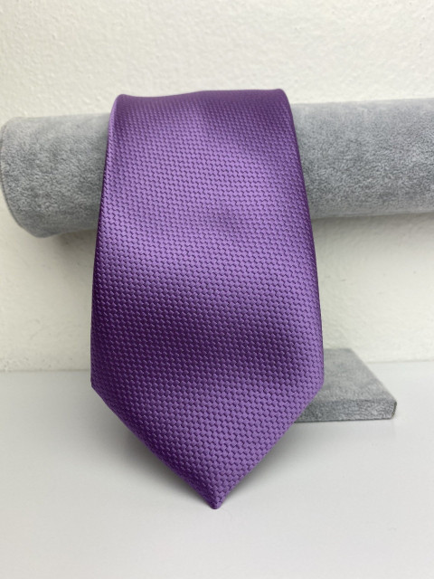 Pánská fialová kravata 4