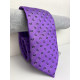 Pánská fialová kravata 5