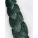 Tmavě zelený pletený kanekalon