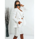 Dámský bílý kostým sako + kalhoty