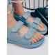 Modré riflové sandály Roxy