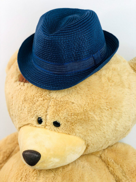 Dětský tmavě modrý klobouk