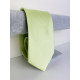 Pánská světlá zelená saténová kravata