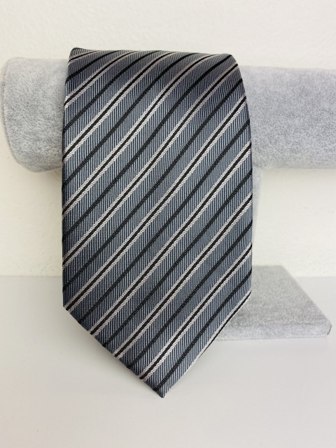 Pánská světlá šedá kravata