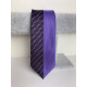 Pánská fialová úzká kravata