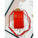 Dámská červená kabelka s peněženkou s kapsičkou na mobil 2v1