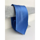 Pánská modrá saténová kravata